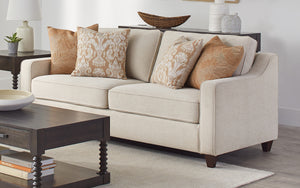 Christine Living Room Collection in Beige