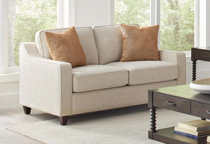 Christine Living Room Collection in Beige