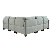 Edlie 5-Piece Sectional (Pewter)