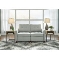 Edlie 2-Piece Sectional (Pewter)