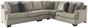 Bovarian 3-Piece Sectional (Stone)