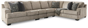 Bovarian 4-Piece Sectional (Stone)
