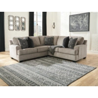 Bovarian 2-Piece Sectional (Stone)