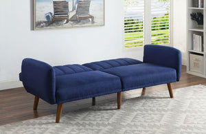 Jayla Blue Adjustable Sofa Bed