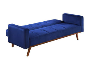 Shayla Adjustable Sofa Bed (Blue)
