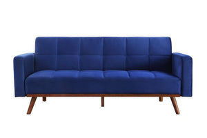 Shayla Adjustable Sofa Bed (Blue)
