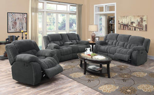 Weissman Living Room Collection in Grey