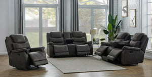 Wyatt Living Room Collection (Grey)