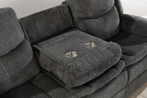 Jennings Living Room Motion Collection (Charcoal)