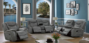 Conrad Motion Living Room Collection (Grey)