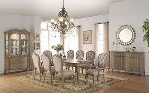 Chelmsford 9-PCS Dining Set (Ancient Taupe)