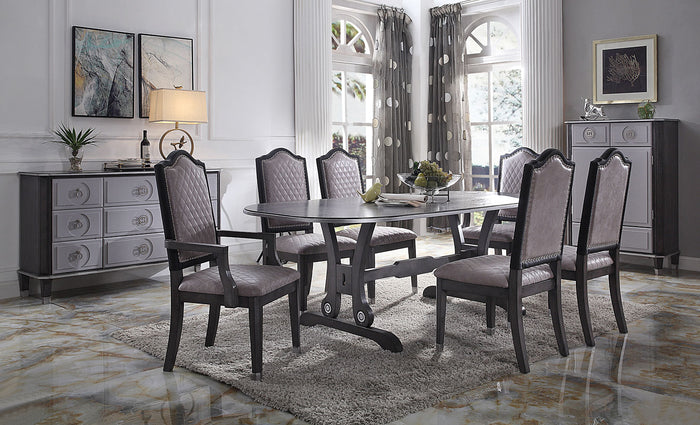 House Beatrice Dining Set (Charcoal)