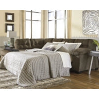 Accrington 2-Piece Sleeper Sectional with Left Chaise (Earth)