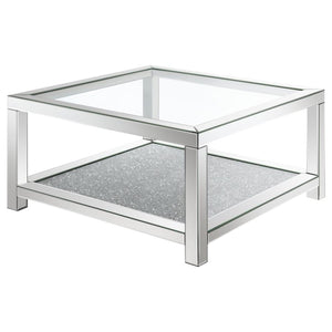 Mozzi Coffee Table Set (Glass/Mirror)