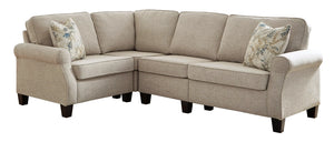 Alessio 3-Piece Sectional (Beige)