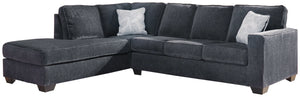 Altari 2-Piece Sectional with Left Chaise (Slate)