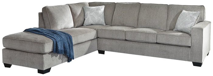 Altari 2-Piece Sleeper Sectional with Left Chaise (Alloy)