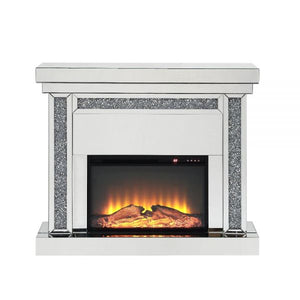Violet Electric Fireplace