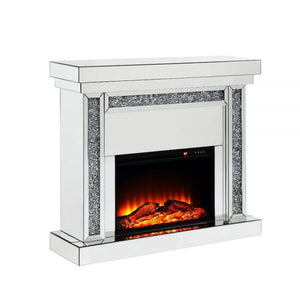 Violet Electric Fireplace