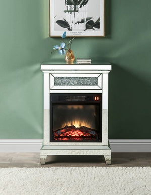 Noralie Small Electric Fireplace