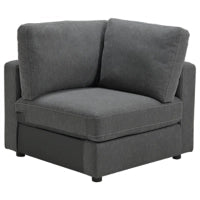 Candela 4-Piece Sectional (Charcoal)