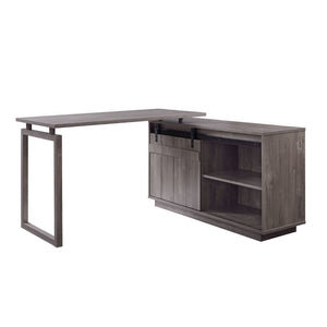 Bellarosa Desk (Double Space) (Grey)