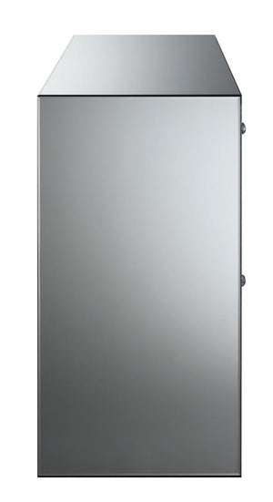 Maya 2-drawer Accent Cabinet Clear (Mirror)