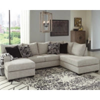 Megginson 2-Piece Sectional with Left Chaise (Storm)