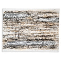 Grateville Contemporary Wall Art (Grey/Brown)