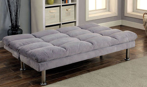Saratoga Futon Sofa Bed (Grey)