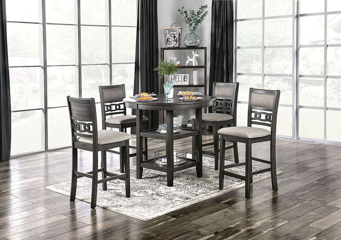 Milly 5-Piece Counter Height Dining Set