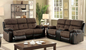 Hadley Transitional Living Room Set (Brown)