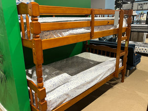 Catalina Twin Bunk Bed (Oak)