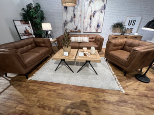 Thatcher Living Room Collection (Brown)