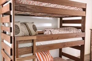 Pollyanna Tripple Bunk Bed (Mahogany)