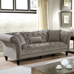 Louella Living Room Collection (Grey)