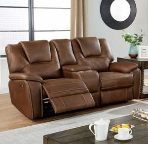 Ffion Living Room Collection (Brown)