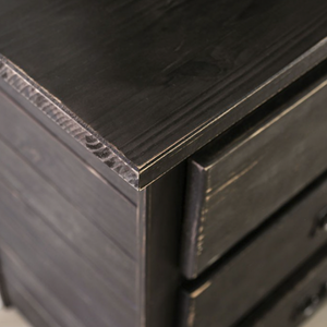 Ampelios Rustic Dresser (Black)