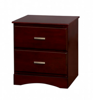 Prismo Transitional Nightstand (Cherry)