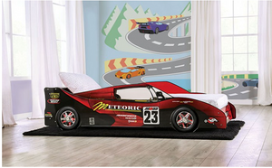 Dust track Red Race Car Bed
