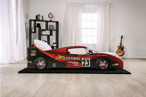 Dust track Red Race Car Bed