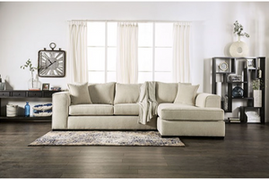 Degelis L Shaped Sectional (Beige)