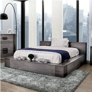 Janeiro Rustic Bed (Grey)