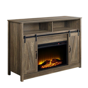 Tobias Aesthetic Fireplace (Rustic Oak)