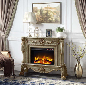 Desden Vintage Fireplace (Gold Patina)