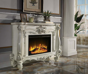 Versailles Traditional Fireplace (White)