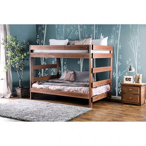Arlette Full Bunk Bed (Mahogany)