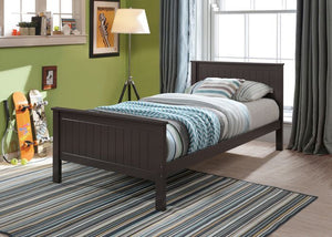 Bungalow Twin Bed (Chocolate)