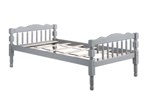 Homestead Twin Bunk Bed (Grey)