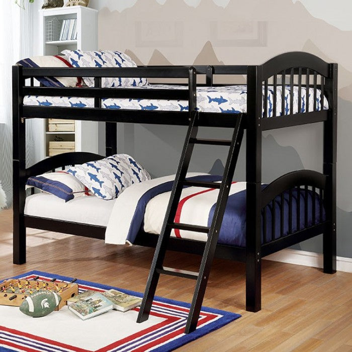 Coney Island Twin Bunk Bed (Black)